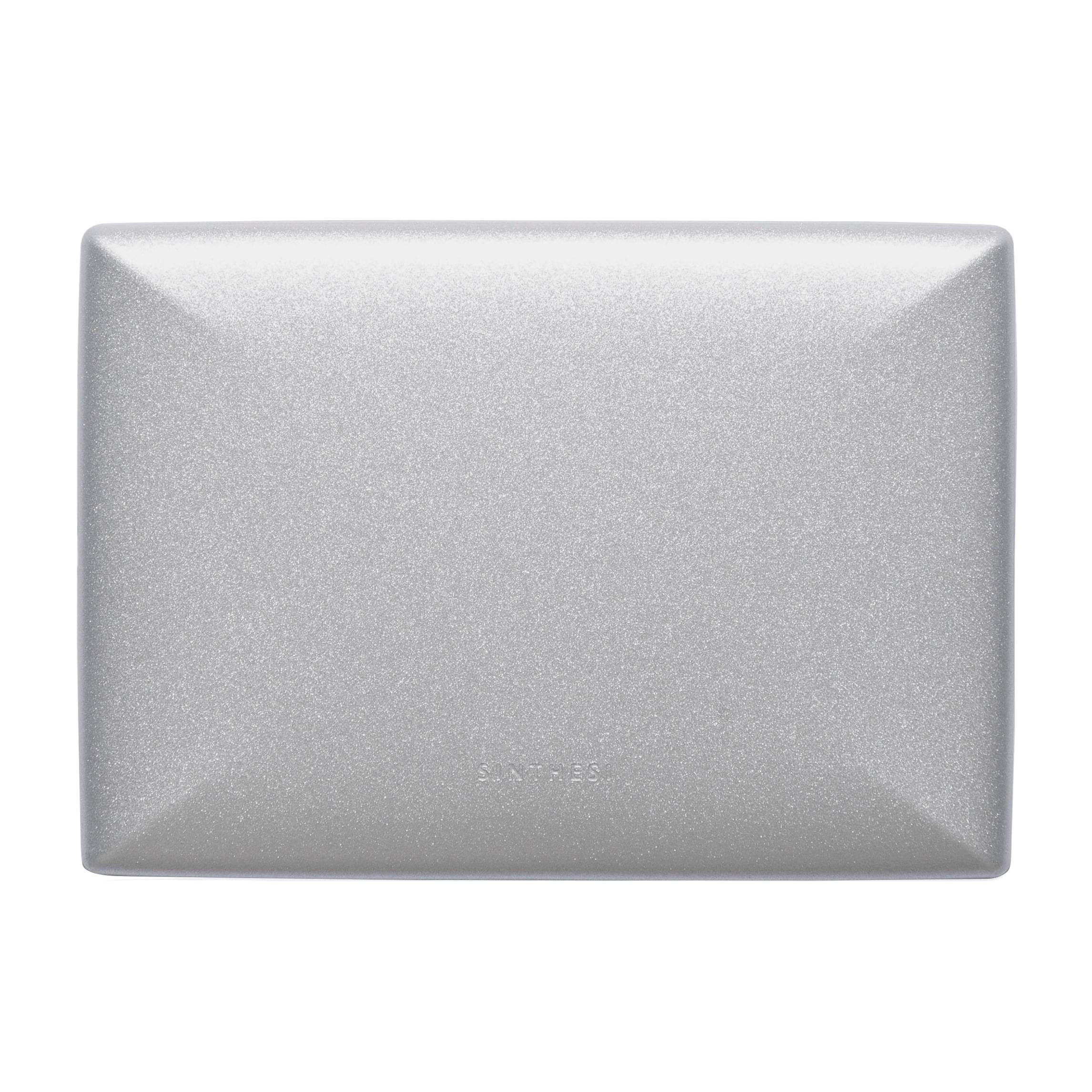 Placa 2 Puestos S22 ABS Nickel Con Soporte 220035 — Sinthesi — Sinthesi