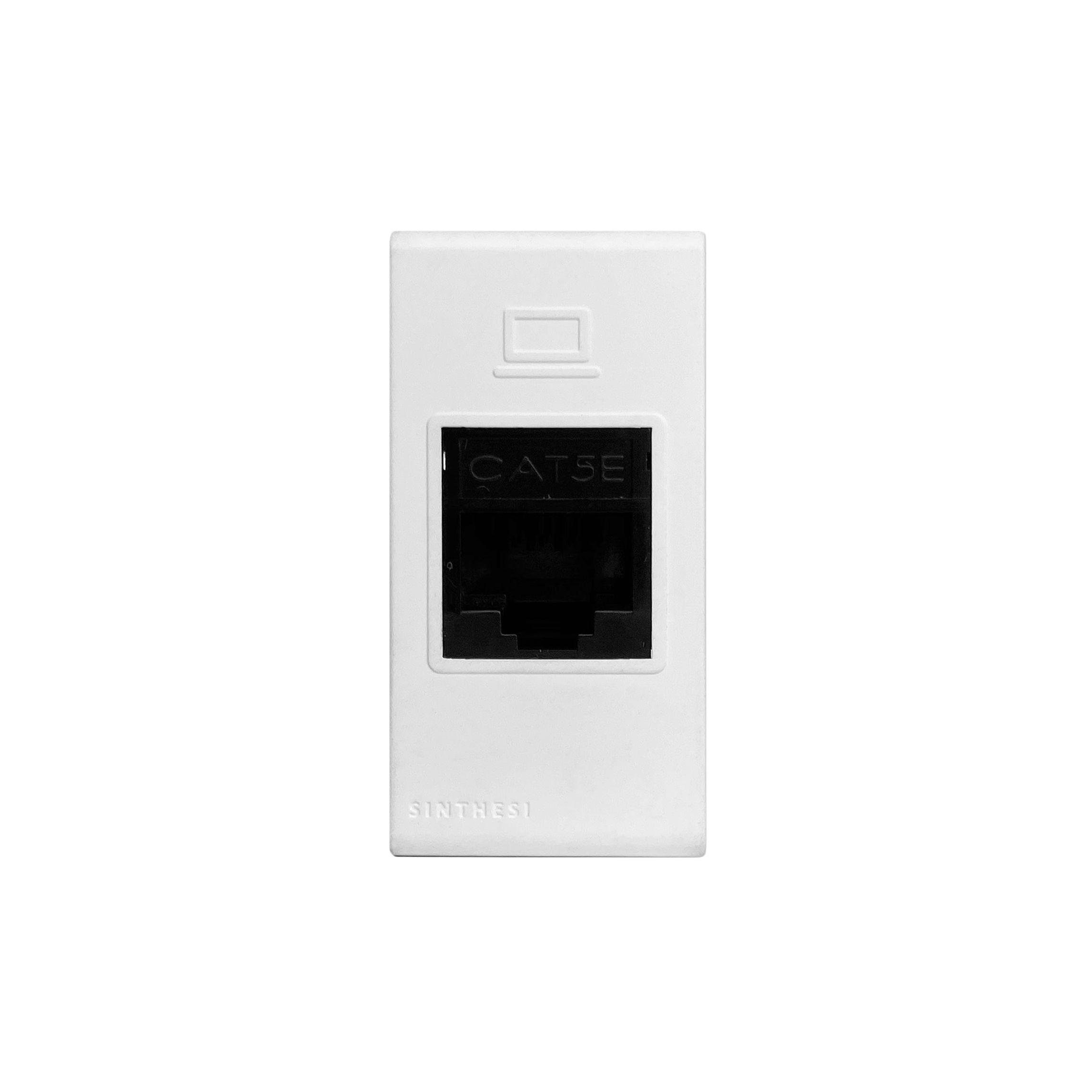 Módulo Toma Datos RJ45 Cat 5E S33 Blanco Mate 334121 — Sinthesi — Sinthesi