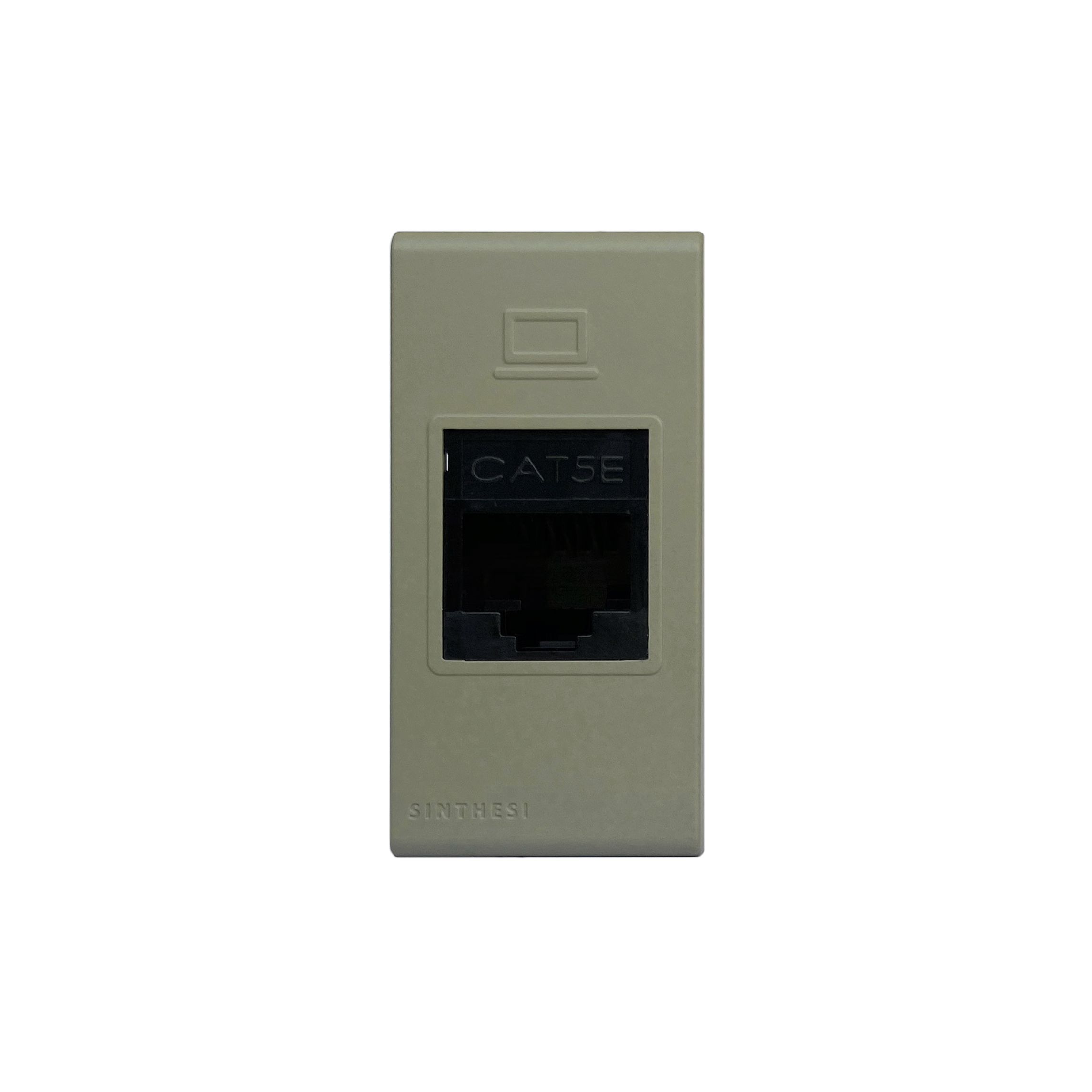 Módulo Toma Datos RJ45 Cat 5E S33 Beige Mate 334122 — Sinthesi — Sinthesi