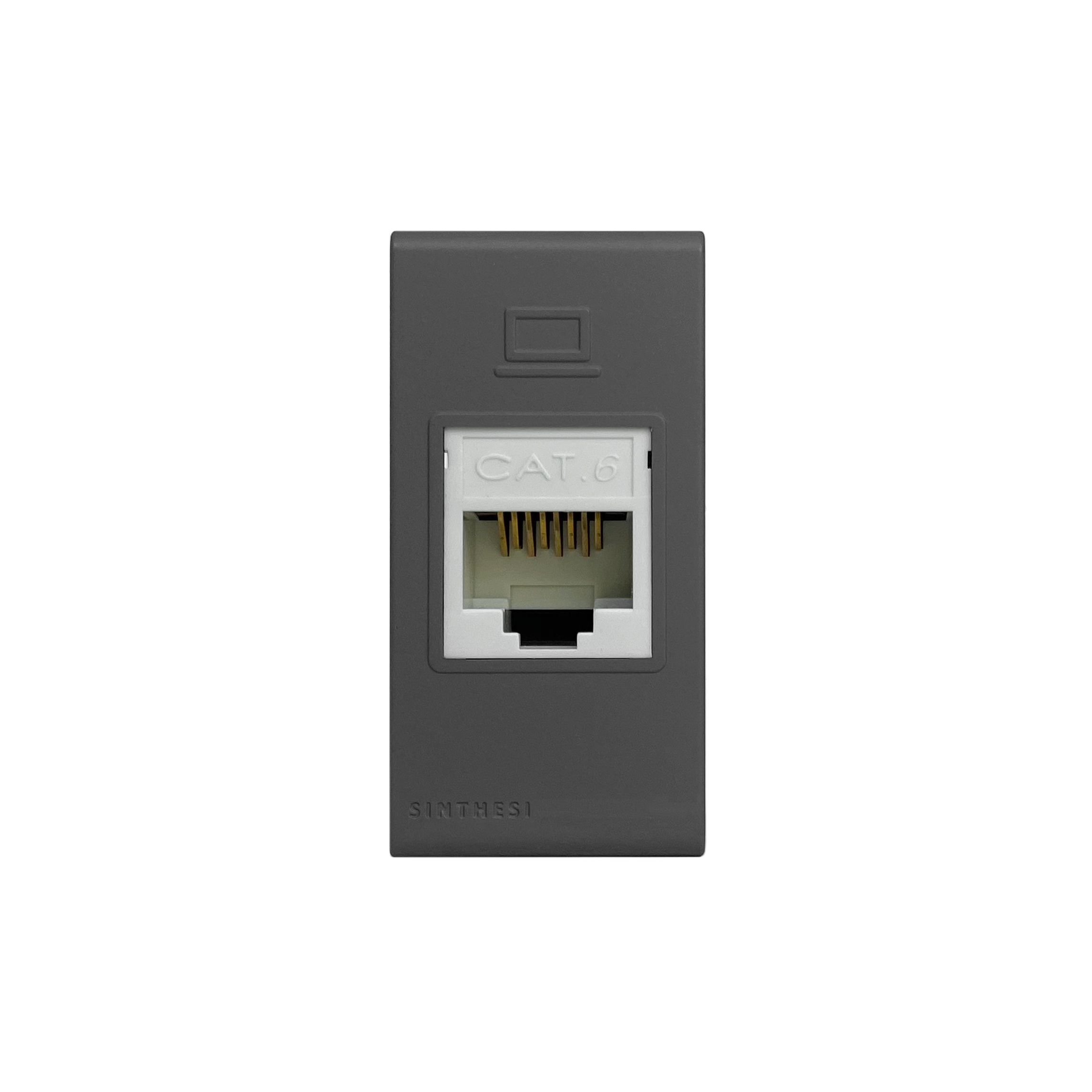 Módulo Toma Datos RJ45 Cat 6 S33 Grey Mate 334623 — Sinthesi — Sinthesi