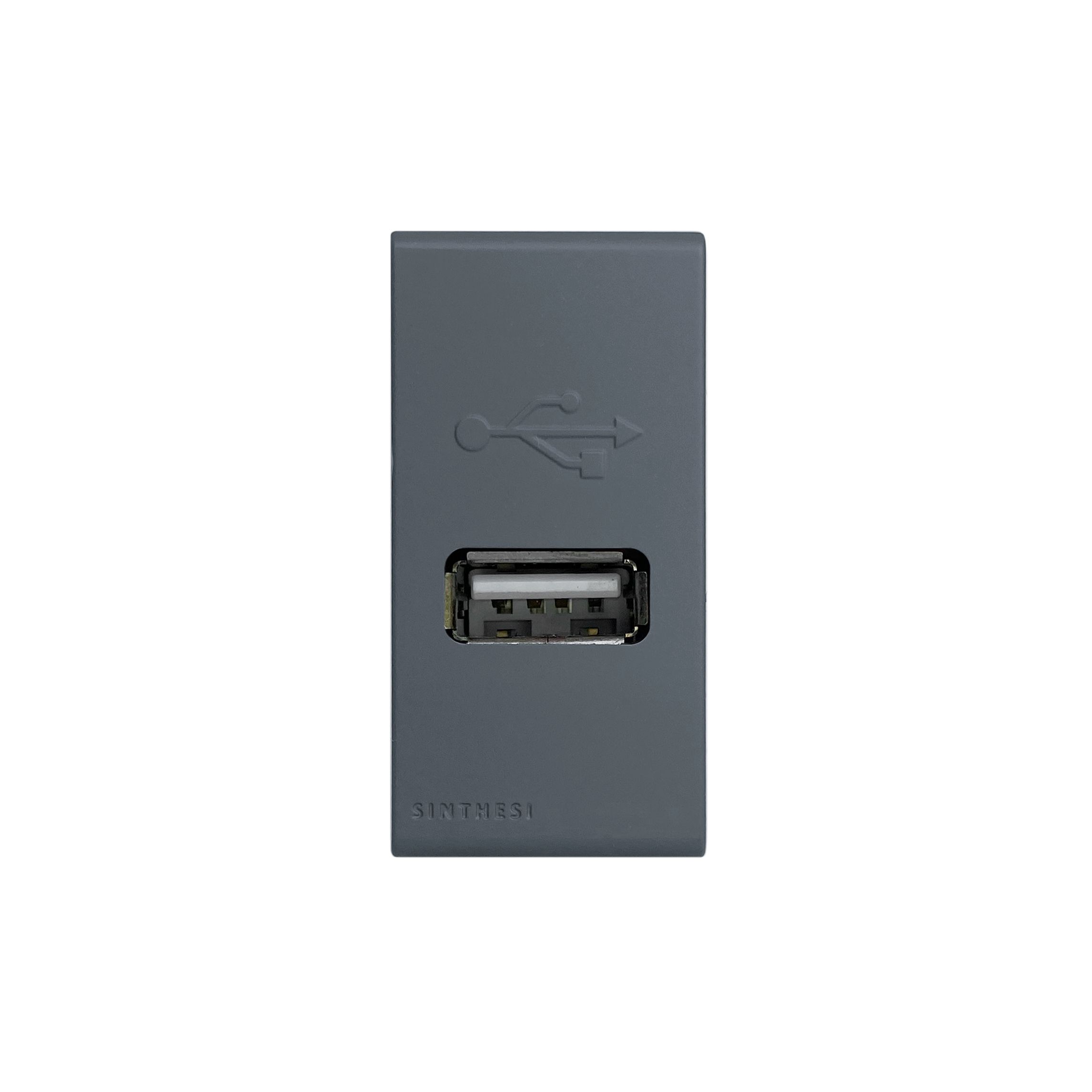 Módulo Cargador USB 1A 5V S33 Cemento 334724 — Sinthesi — Sinthesi