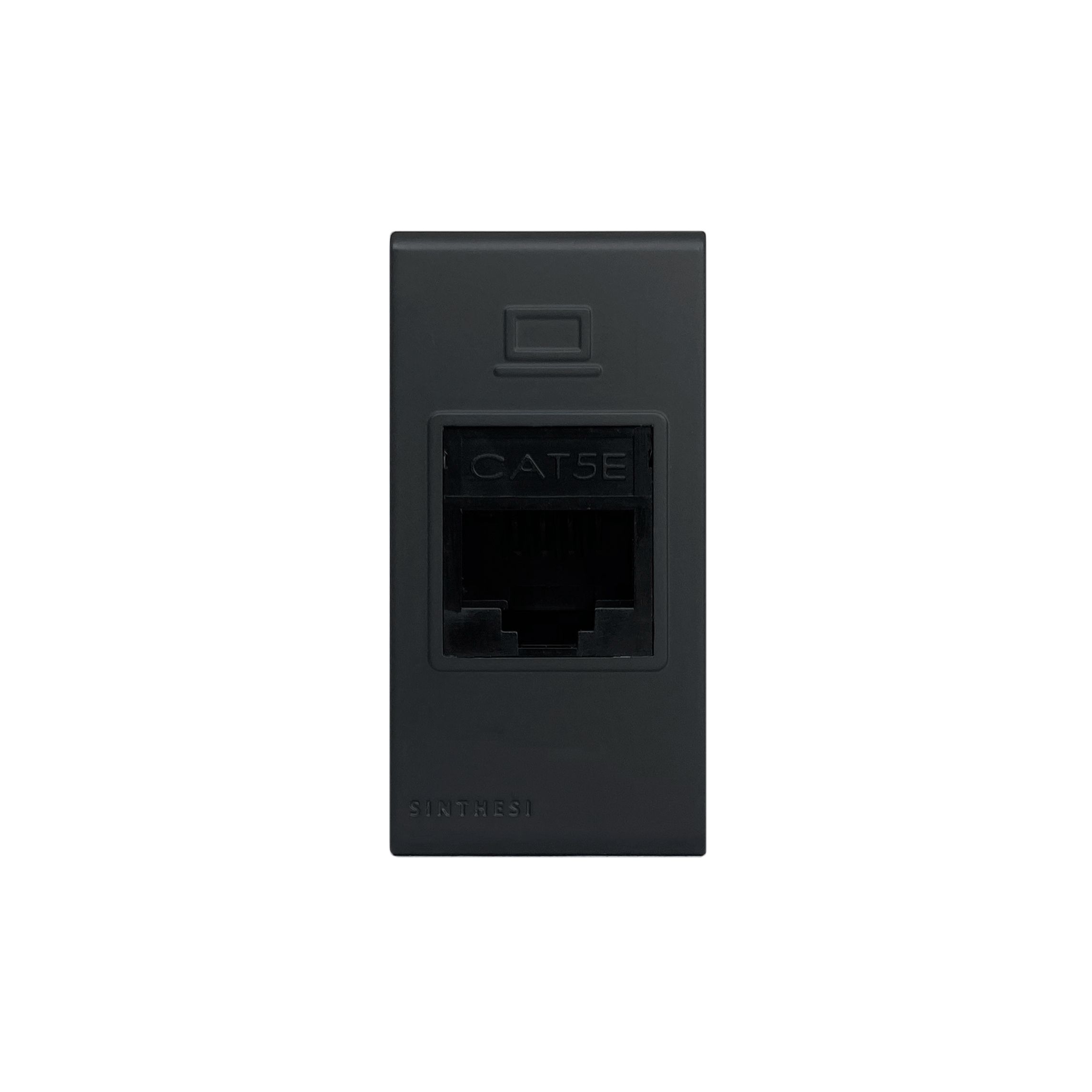 Módulo Toma Datos RJ45 Cat 5E S33 Noir Mate 334126 — Sinthesi — Sinthesi