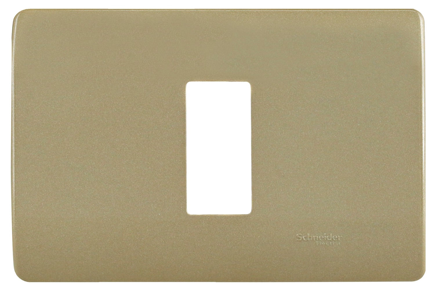Placa 1 Puesto Con Soporte Dorada Genesis MWD130407441 (187821) — SCHNEIDER ELECTRIC