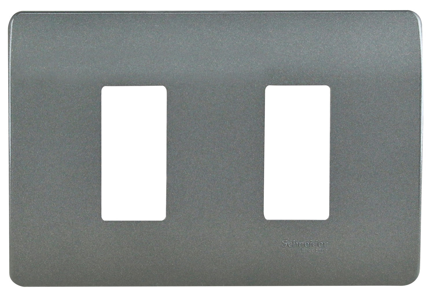 Placa 2 Puestos Con Soporte Humo Genesis MWD130407432 (187855) — SCHNEIDER ELECTRIC