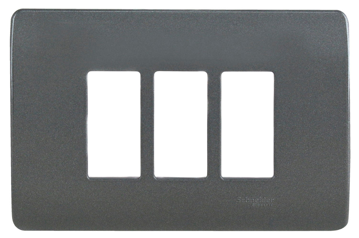 Placa 3 Puestos Con Soporte Humo Genesis MWD130407433 (187876) — SCHNEIDER ELECTRIC