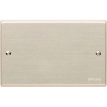 Placa Ciega Aluminio Oxidal Con Tornillo Magic 998 (187882) — BTICINO