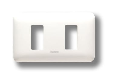 Placa 2 Puestos ABS Blanca Nea M903M2BN Magic (187953) — BTicino