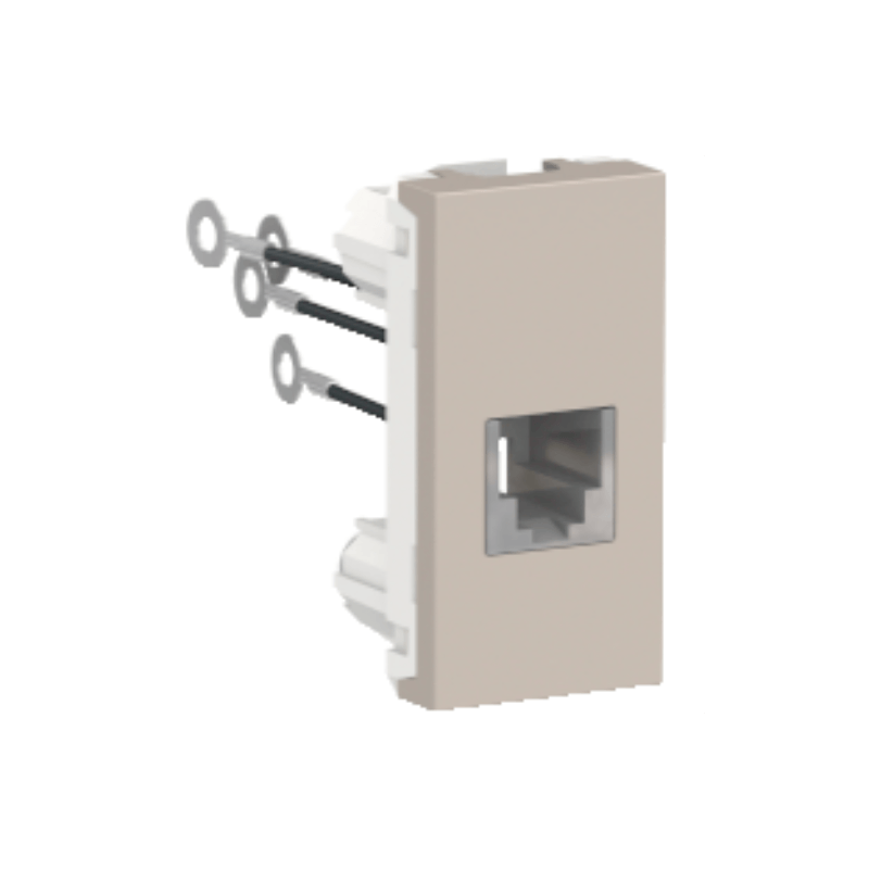 Modulo Toma RJ11 (4 Hilos) Beige Orion S70549164 (188315) — SCHNEIDER ELECTRIC