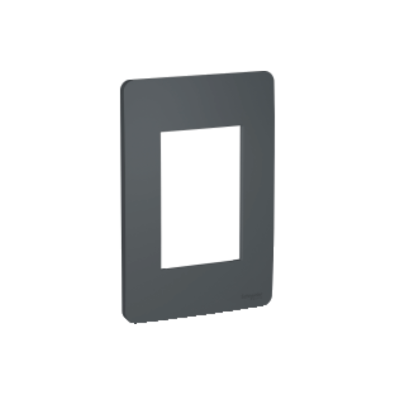 Placa 3 Puestos Stellar Black Orion S730103294 (188344) — SCHNEIDER ELECTRIC
