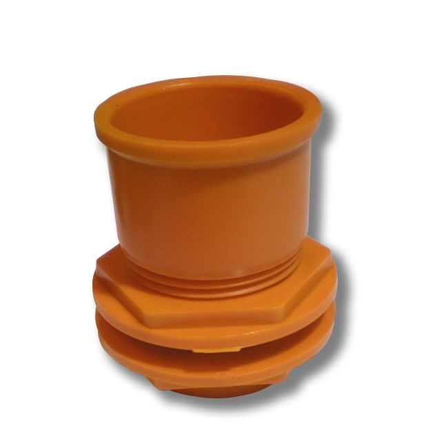 Terminal PVC He 50mm 1-1/2″ C/2 Tuercas (Nar) (191745) — APVC