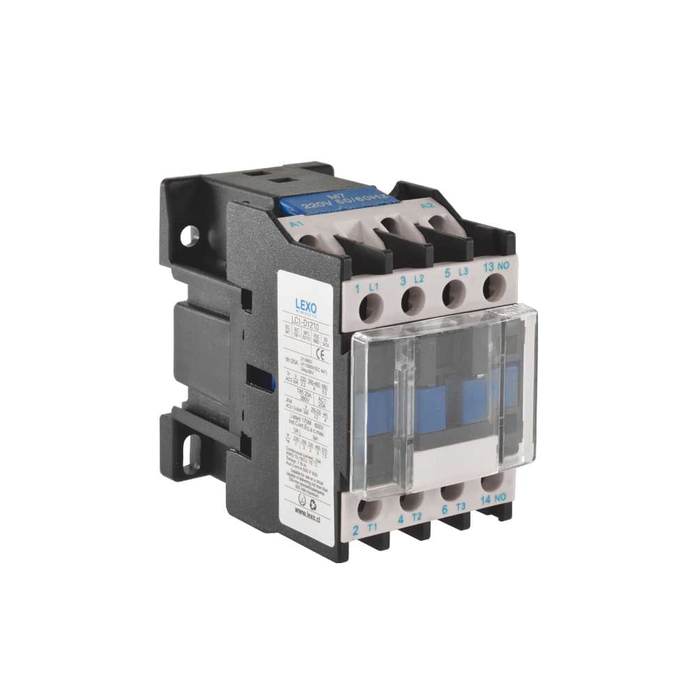 Contactor 3x12A bobina 220VAC 1NA 5343012 — LEXO