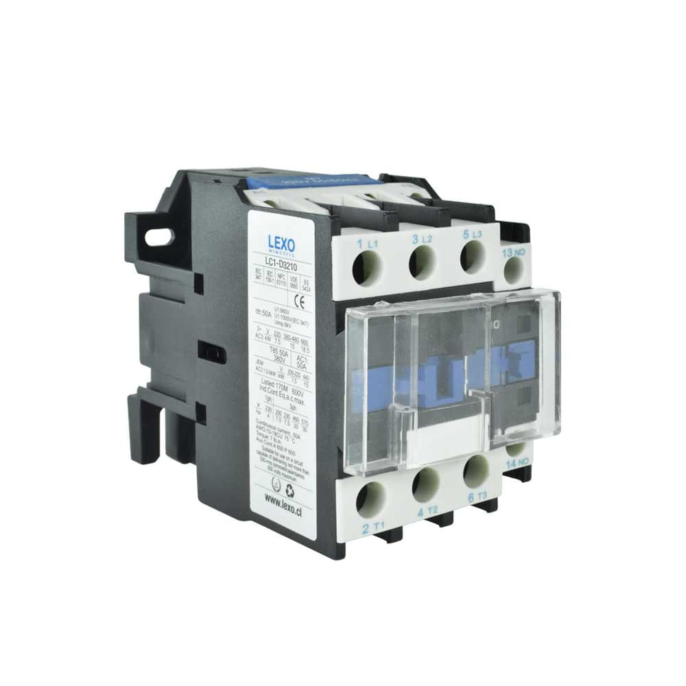 Contactor 3x32A bobina 220VAC 1NA 5343032 — LEXO
