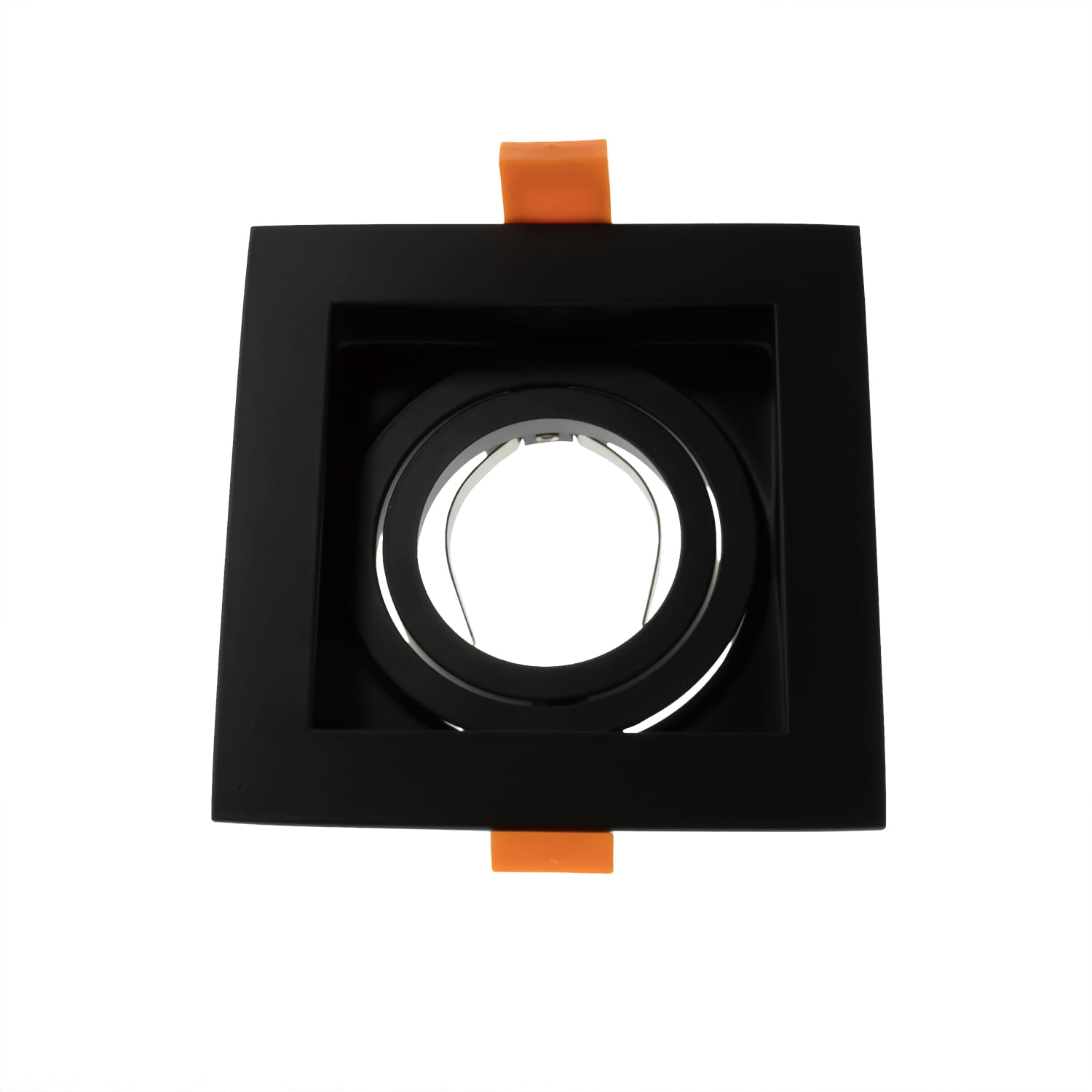 Foco Embutido Puzzle Simple Negro Evo con Base GU10 Technolamp (318601) — TechnoLamp