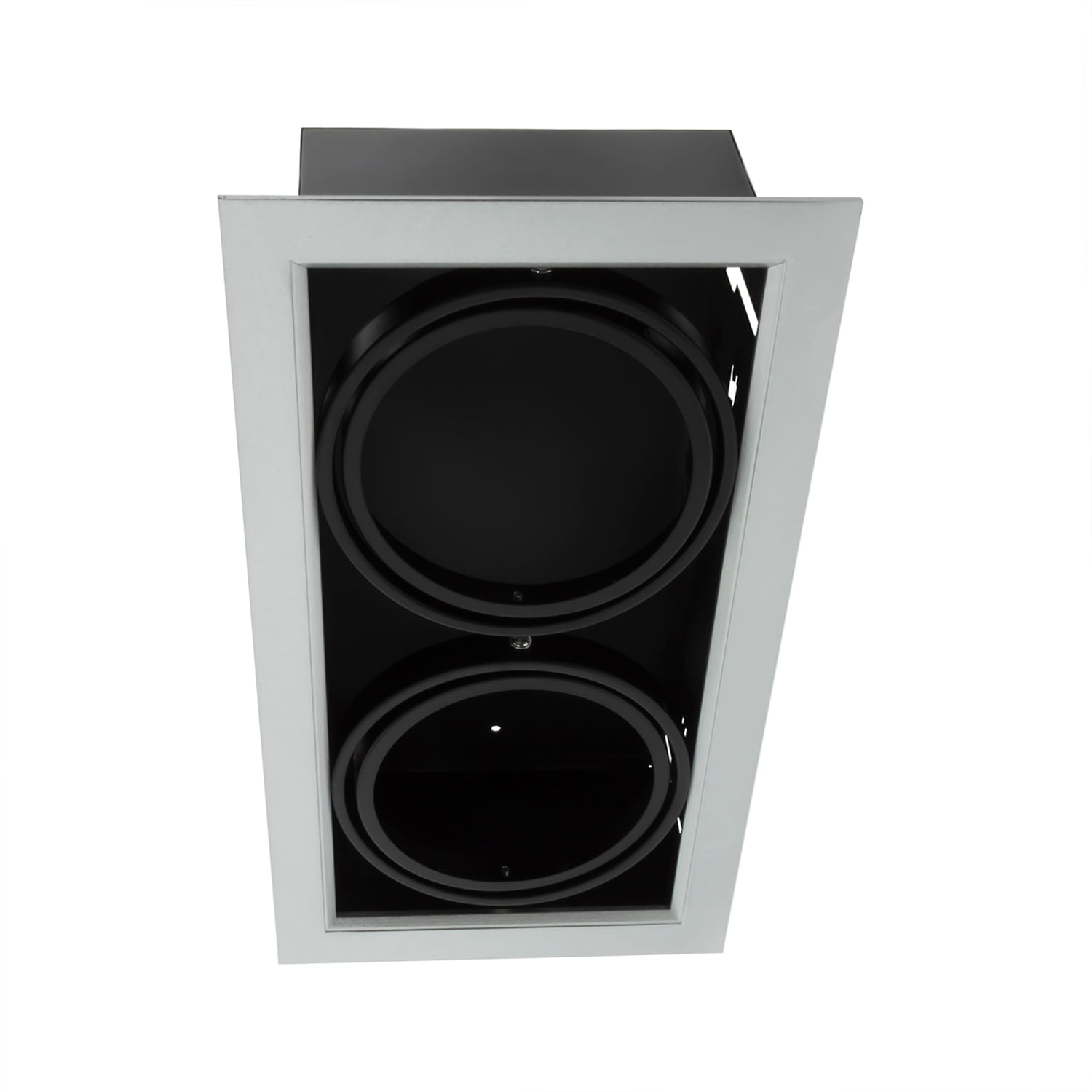 Foco Embutido Puzzle Doble AR111 Base GU10 Gris Technolamp (318622) — TechnoLamp