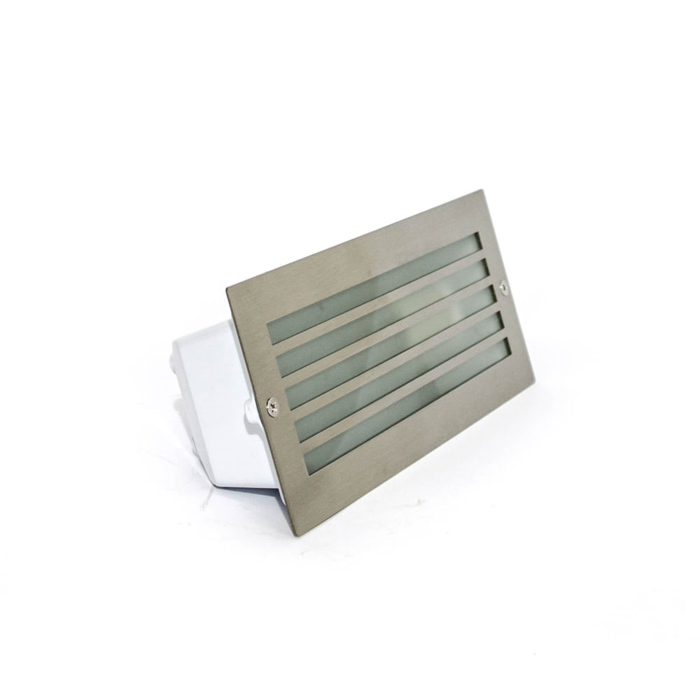 Foco Embutido Luz Baja Pasillo E27 IP44 Inox Technolamp (318695) — TechnoLamp