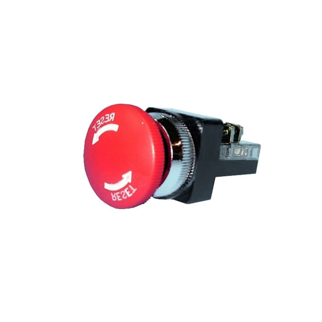 Pulsador Emergencia Con Caja Girar/desenclavar 22mm Con Llave CCD (321982) — CCD