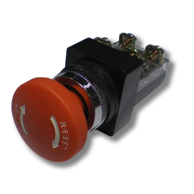 Pulsador Emergencia Girar/desenclavar 22mm No/nc CCD (321986) — CCD