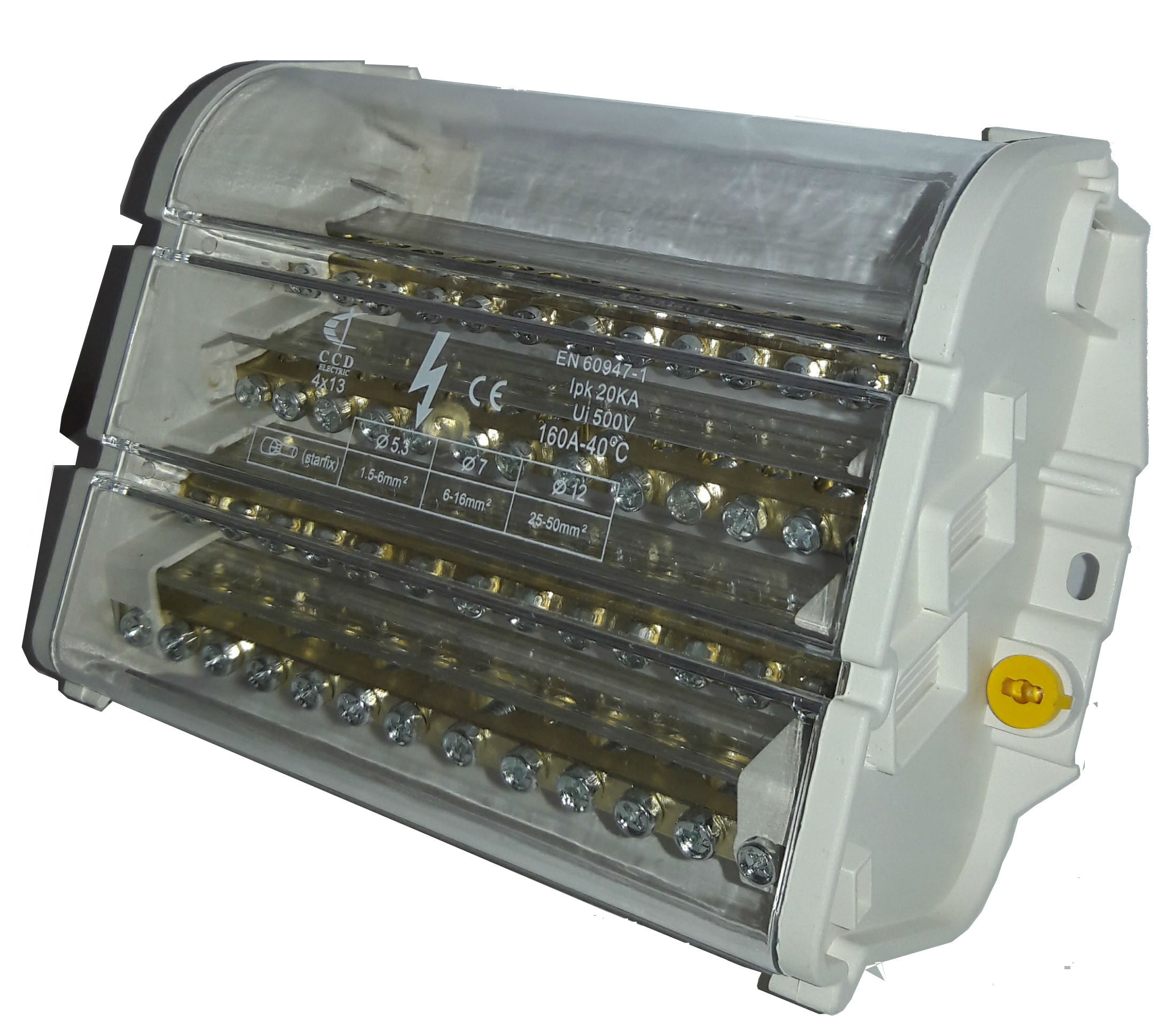 Repartidor Tetrapolar 160A 4x13 CCD (323490) — CCD