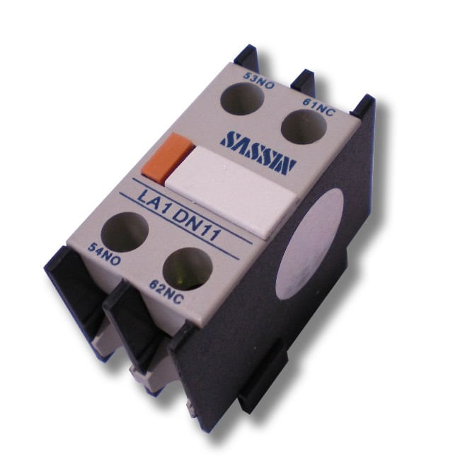 Contacto auxiliar para contactor 1NO+1NC ccd — CCD