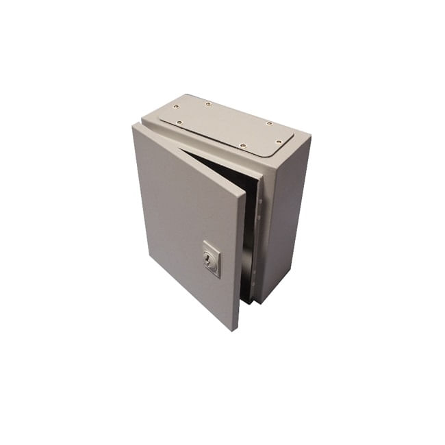 TABLERO METALICO 300X250X150MM IP65 con placa MONTAJE CROMPTON — Crompton