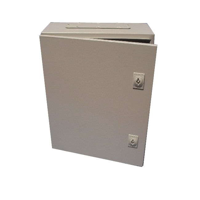 TABLERO METALICO 500X400X200MM IP65 con placa MONTAJE CROMPTON — Crompton