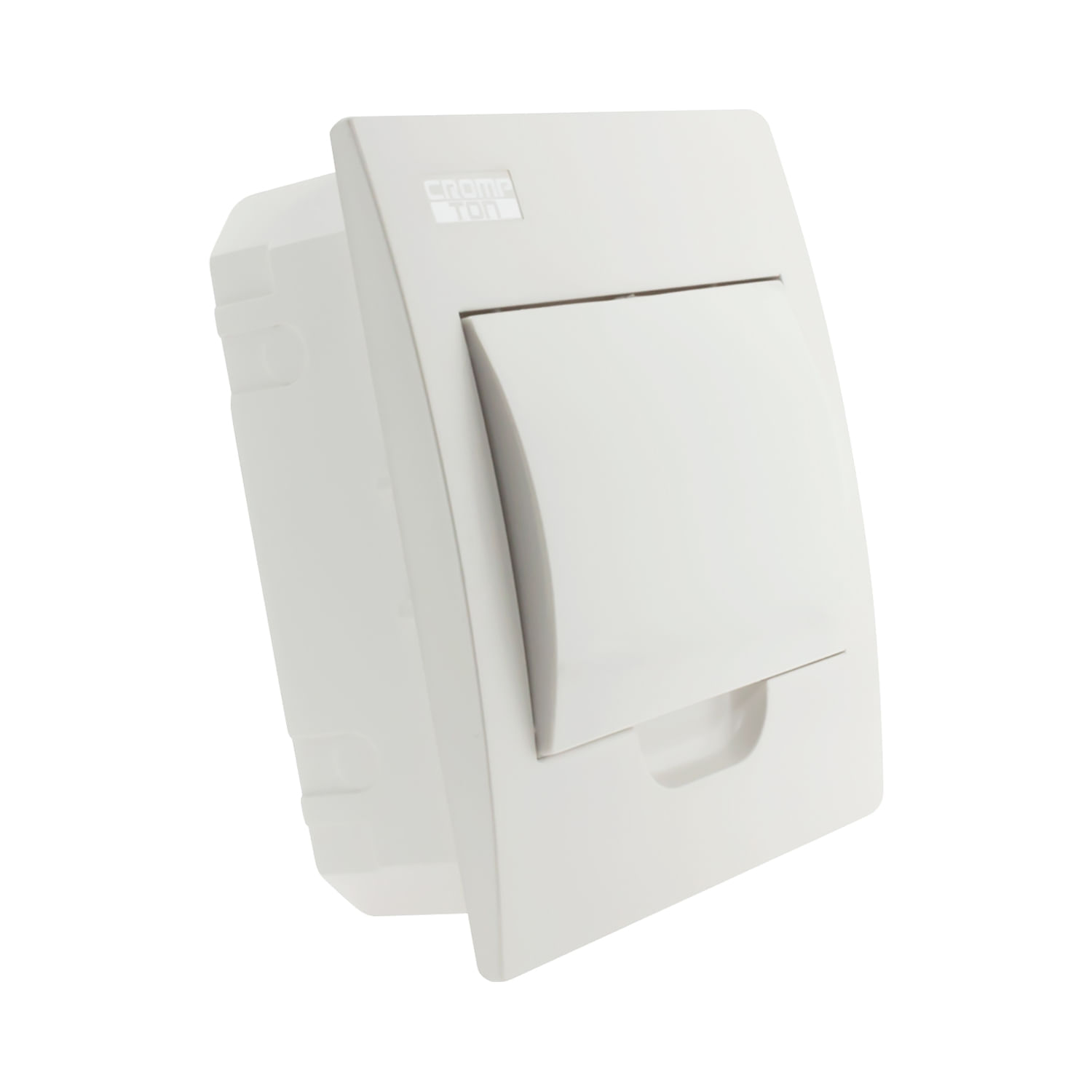 Tablero Embutido 8 Modulos IP40 Tapa Blanca LS0H — Crompton — Crompton