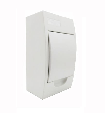 Tablero Sobrepuesto 4 Modulos IP40 Tapa Blanca Lsoh — Crompton — Crompton