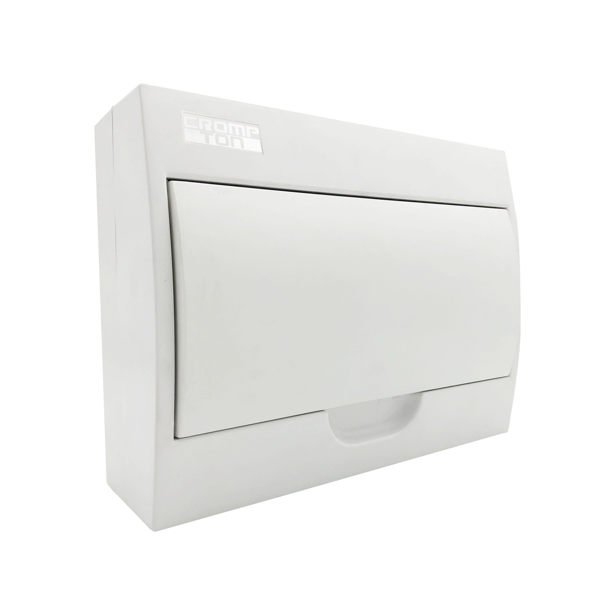Tablero Sobrepuesto 12 Modulos IP40 Tapa Blanca LS0H — Crompton — Crompton