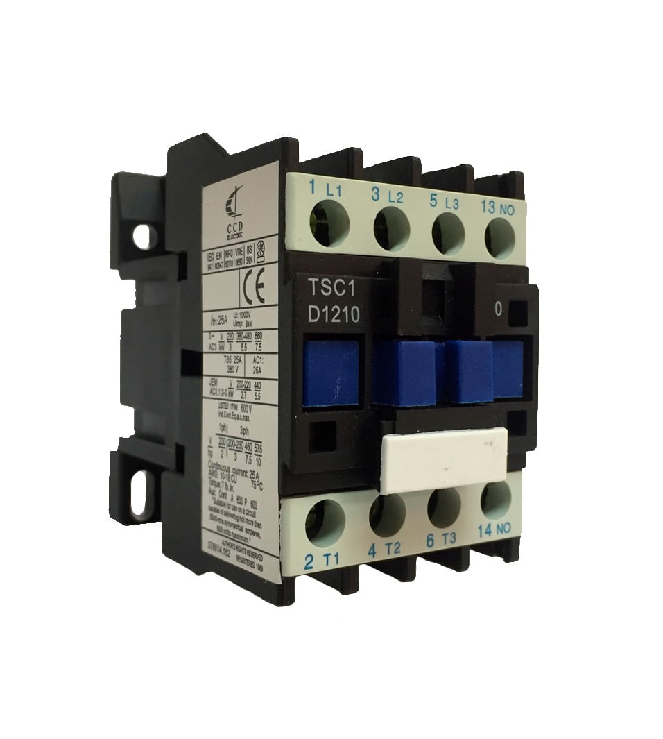 Contactor 3x12A bobina 220V 5.5KW — CCD