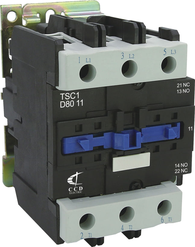 Contactor 3x80A bobina 220V 341470 — CCD