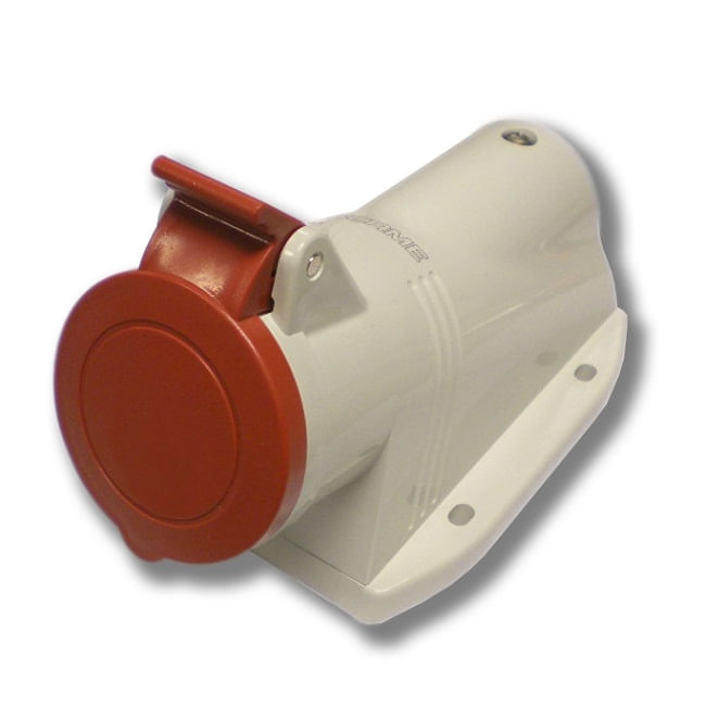 Enchufe Hembra Sobrepuesto 3P+T 16A 380V IP44 — Crompton — Crompton