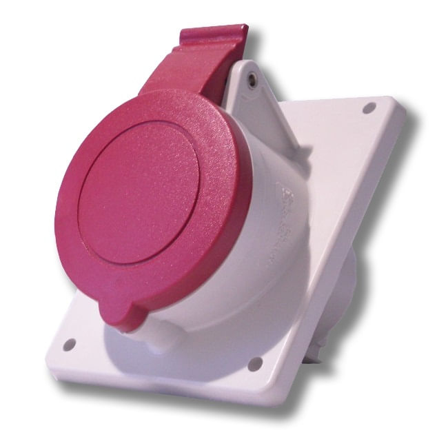 Enchufe Hembra Embutido 3P+N+T 32A 380V IP44 — Crompton — Crompton