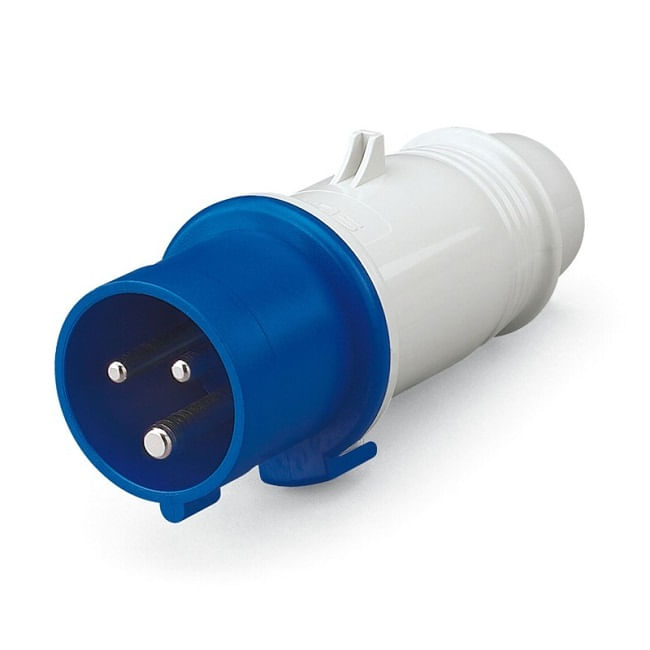 Enchufe Macho Volante 2P+T 16A 220V IP44 — Crompton — Crompton
