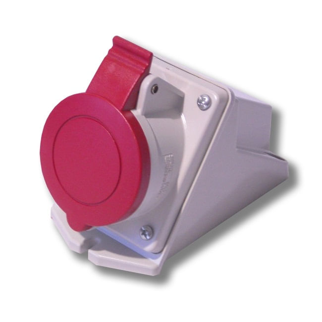 Enchufe Hembra Sobrepuesto 3P+N+T 16A 380V IP44 — Crompton — Crompton