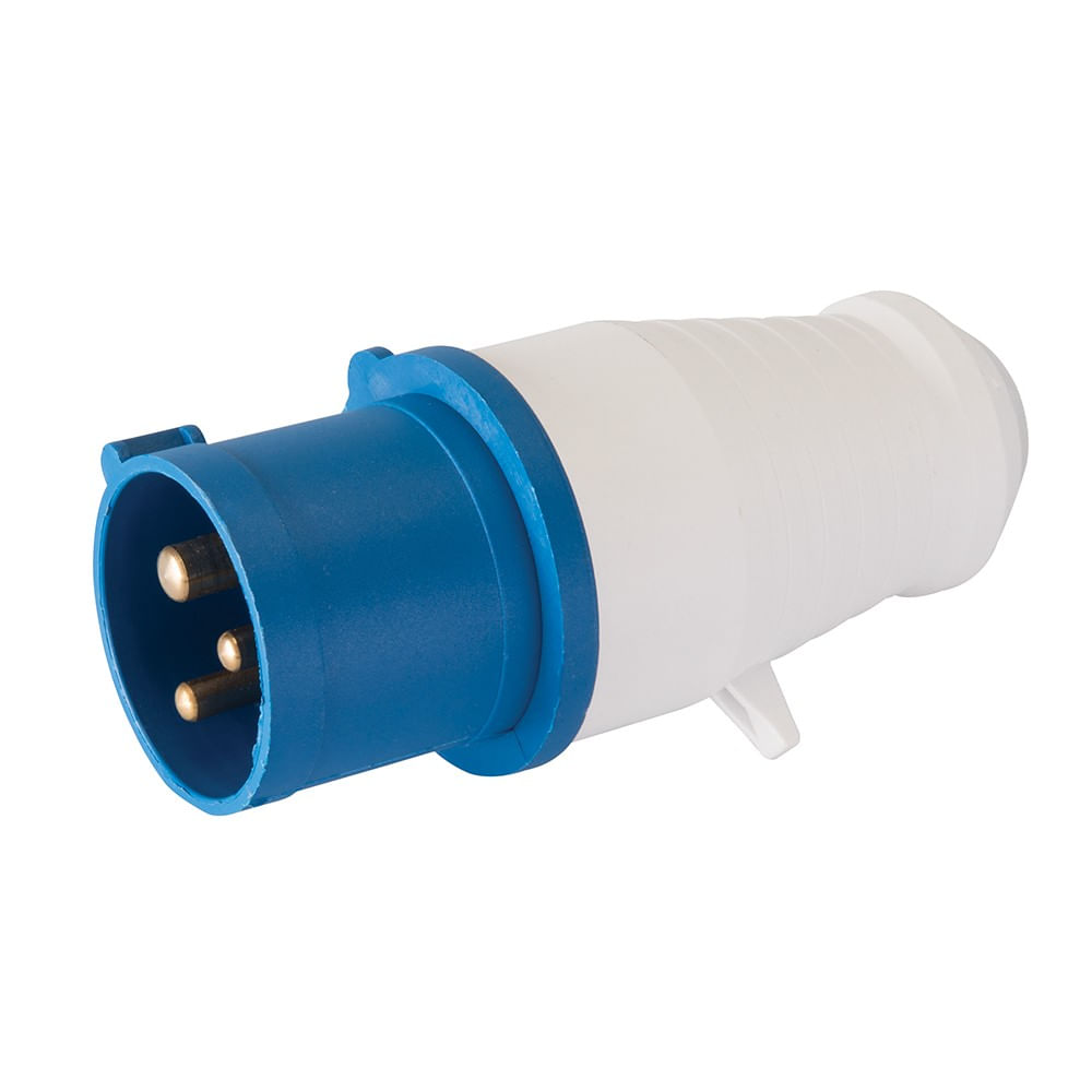 Enchufe Macho Volante 2P+T 16A 220V IP44 Faena — Crompton — Crompton