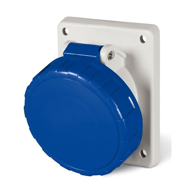 Enchufe Hembra Embutido 2P+T 16A 230V IP67 — Crompton — Crompton