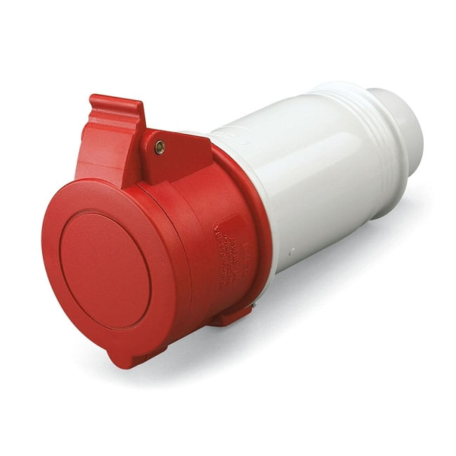 Enchufe Hembra Volante 3P+T 32A 380V IP44 — Crompton — Crompton