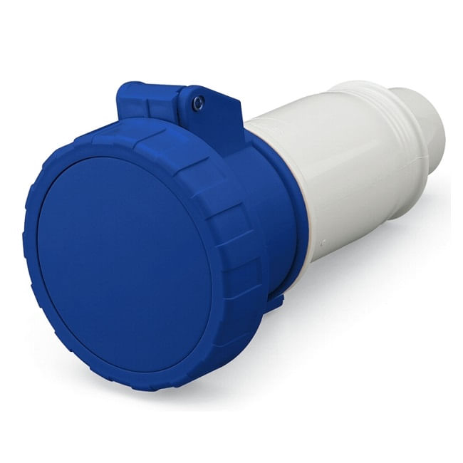 Enchufe Hembra Volante 2P+T 16A 230V IP67 — Crompton — Crompton