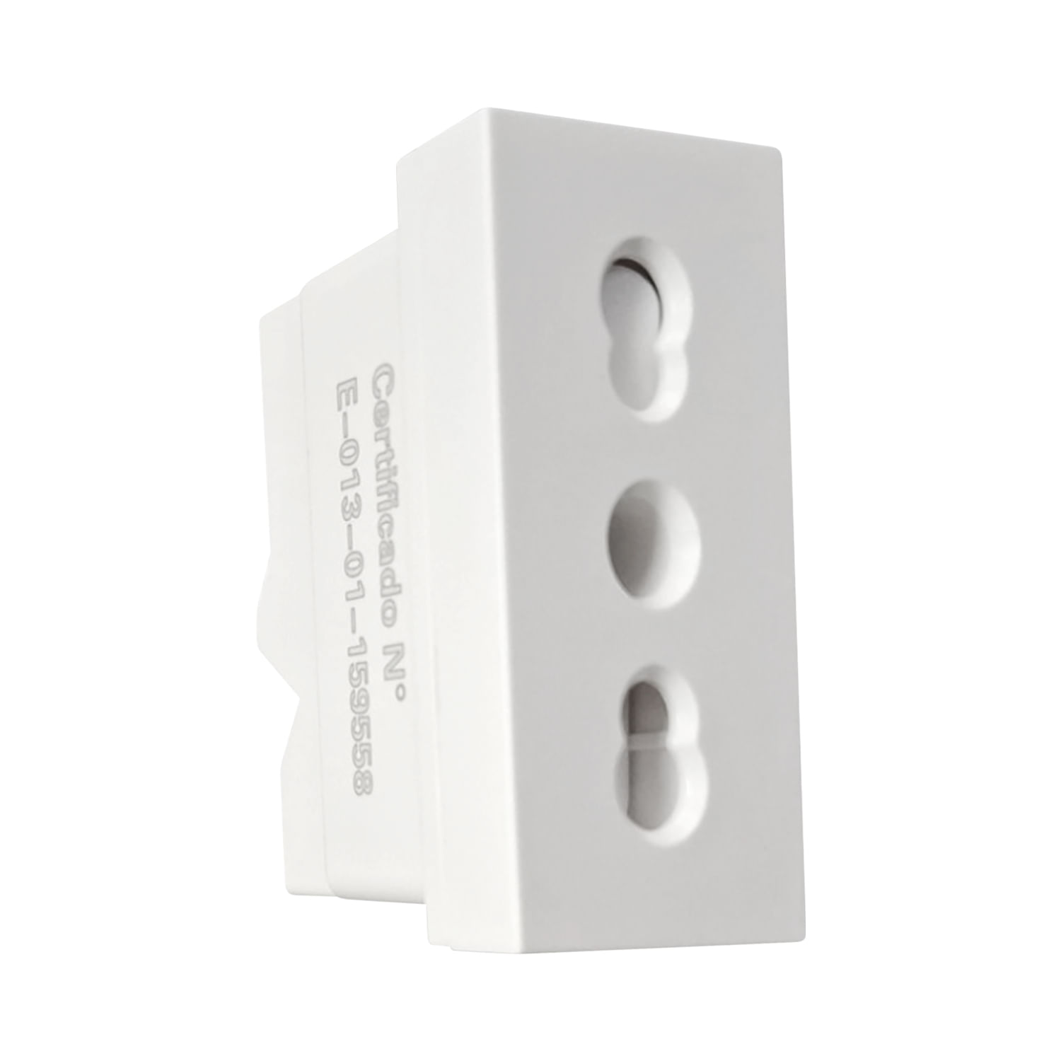 Modulo Enchufe 2P+T 10/16A 220VAC — Crompton — Crompton
