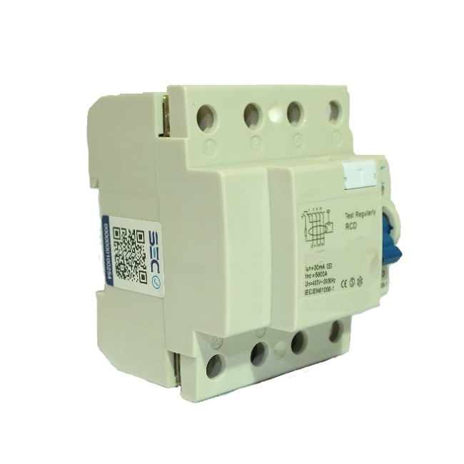 Interruptor Diferencial 4P 63A 30mA CCD (364023) — CCD