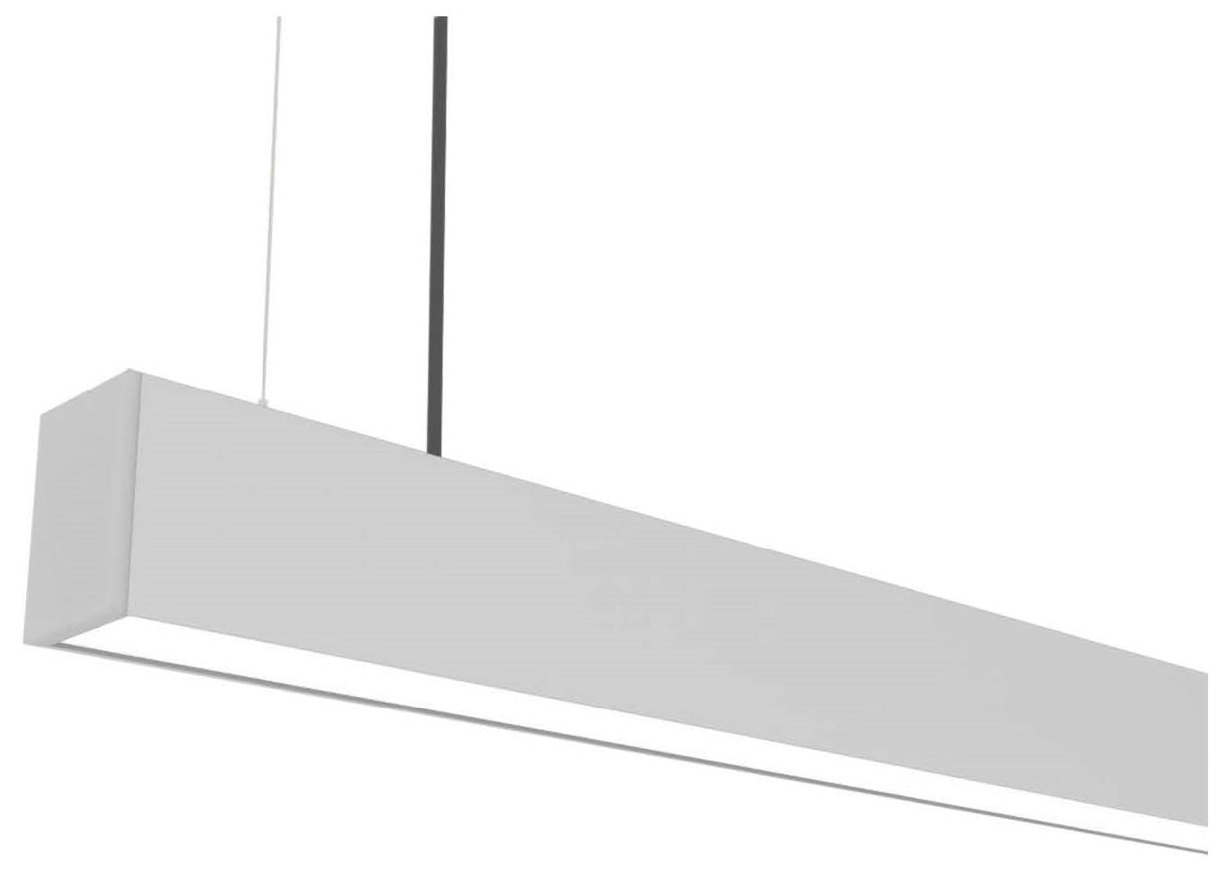 Luminaria LED Lineal Berna 40W 1200mm 5200lm Switch 3000K/4000K Gris Technolamp (366070) — TechnoLamp