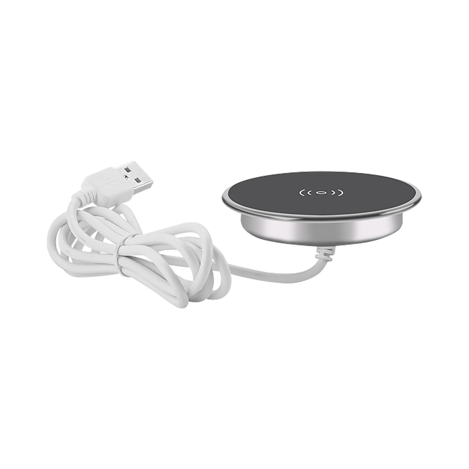 Cargador Wireless Embutido Circular IP44 1.5A Cowork — Crompton — Crompton