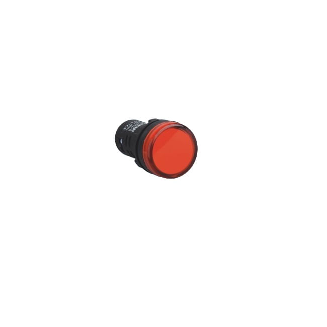Piloto LED Rojo 220V 22mm CCD (376834) — CCD