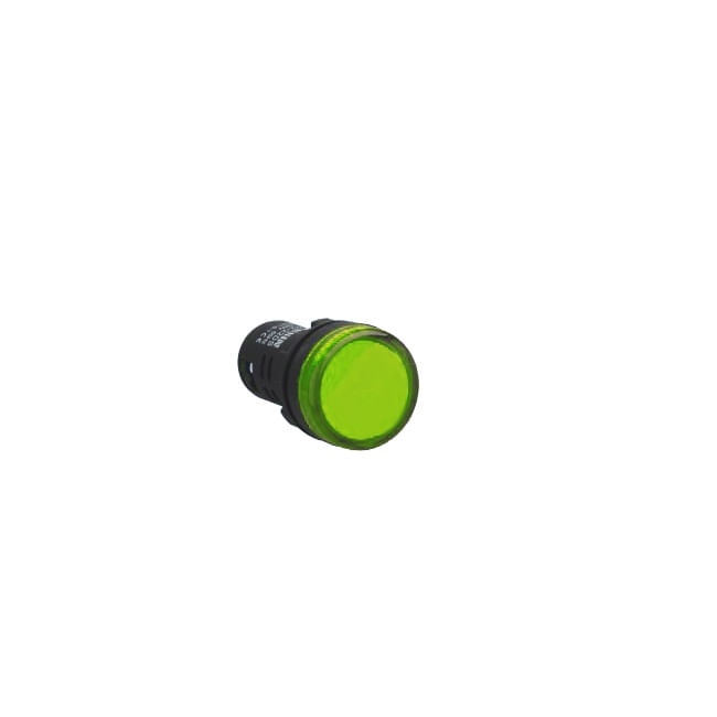 Piloto LED Verde 220V 22mm CCD (376835) — CCD