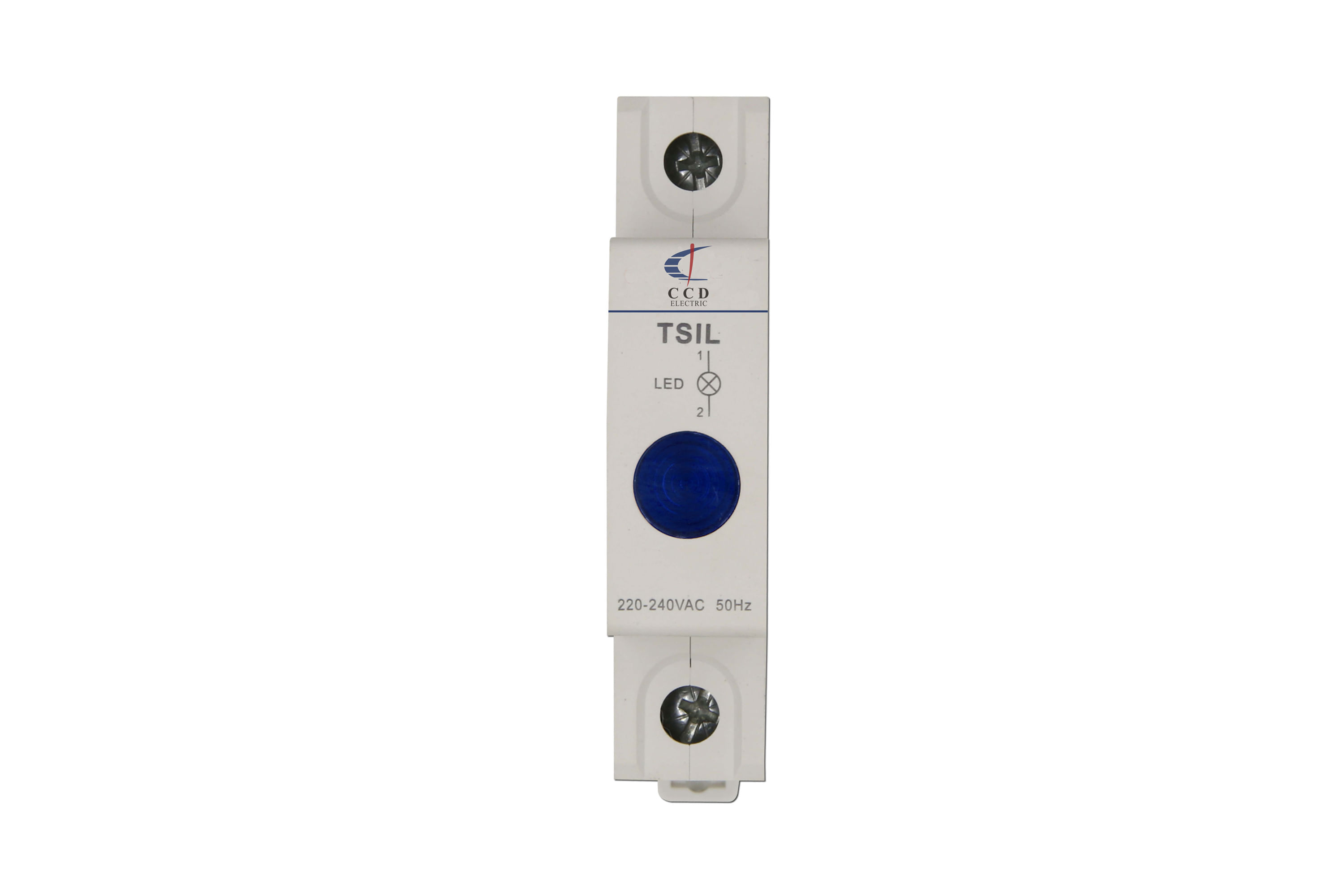 Piloto Azul 220V a Riel DIN CCD (376843) — CCD