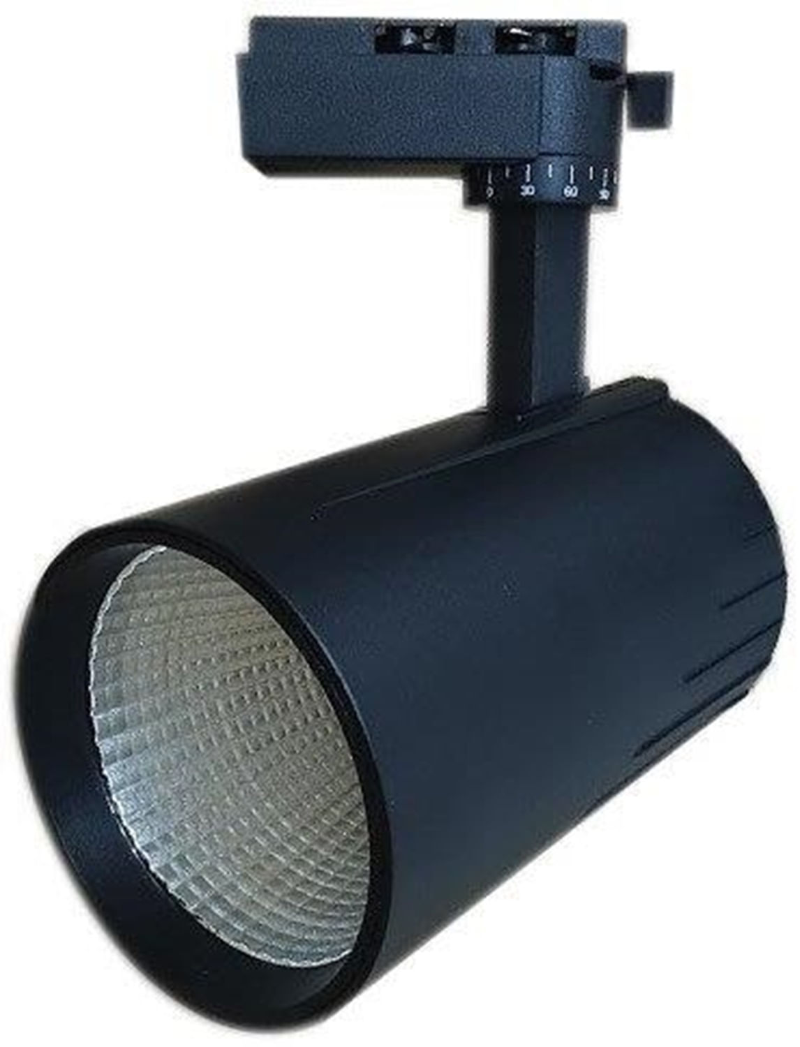 Foco LED para Riel Monofasico Kevel 30W 2760lm 3000K Negro Technolamp (378830) — TechnoLamp