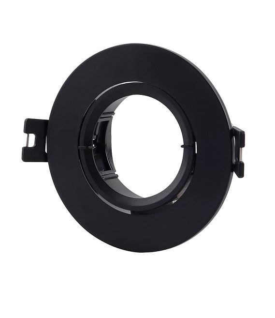 Bisel Orientable GU10 Atlas Negro Technolamp (378845) — TechnoLamp
