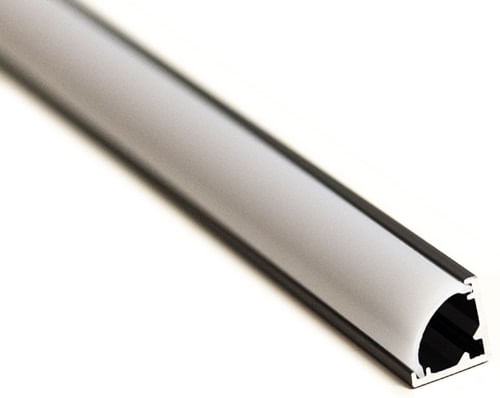 Perfil ALUMINIO NEGRO ESQUINA PARA CINTA LED 3MTS. 10mmX10mm TECHNOLAMP — TechnoLamp