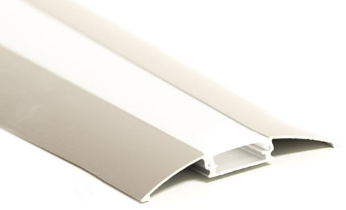 Perfil ALUMINIO NATURAL SOBREPUESTO PISO TRANSITABLE PARA CINTA LED 3MTS. 57mmX7,8mm TECHNOLAMP — TechnoLamp