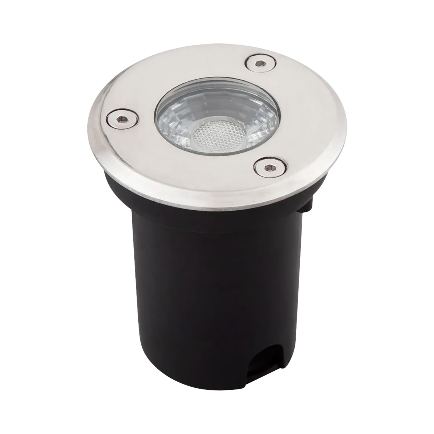 Foco LED Embutido Piso Mist 3W 3000K IP65 Inox Technolamp (378901) — TechnoLamp